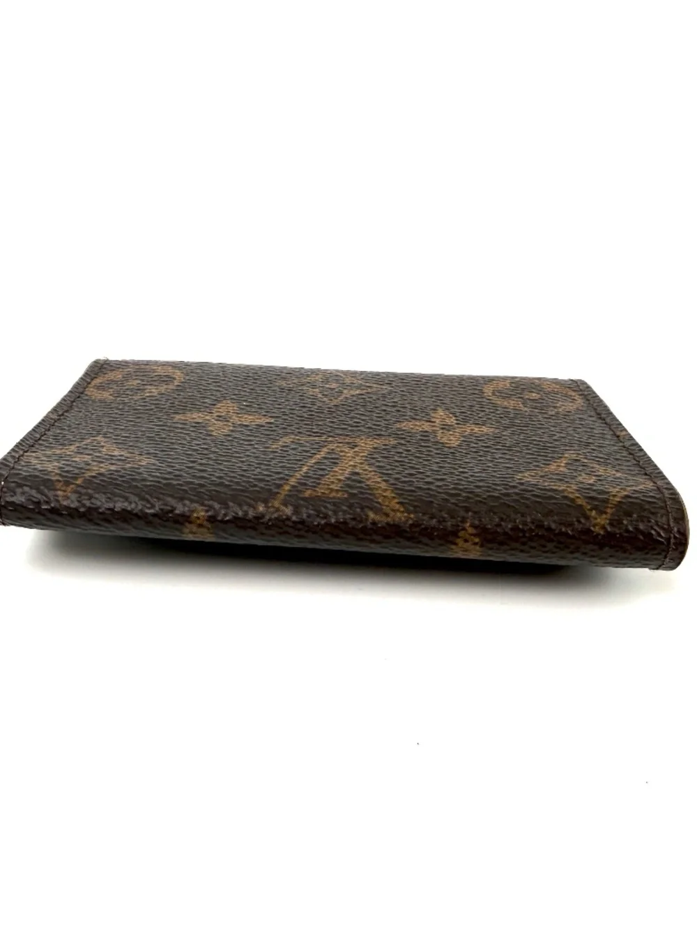 LOUIS VUITTON Monogram 6 Key Holder Case Brown Pink
